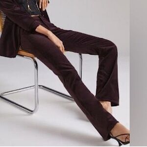 NWT Paige Sloane Jolene Flare Jeans in “Black Cherry”, Size 28